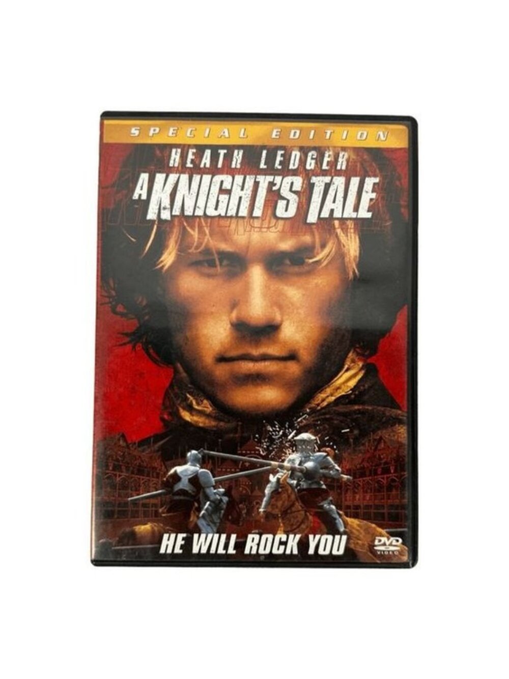 A Knights Tale DVD 2001 Heath Ledger Columbia Pictures Special Action Adventure